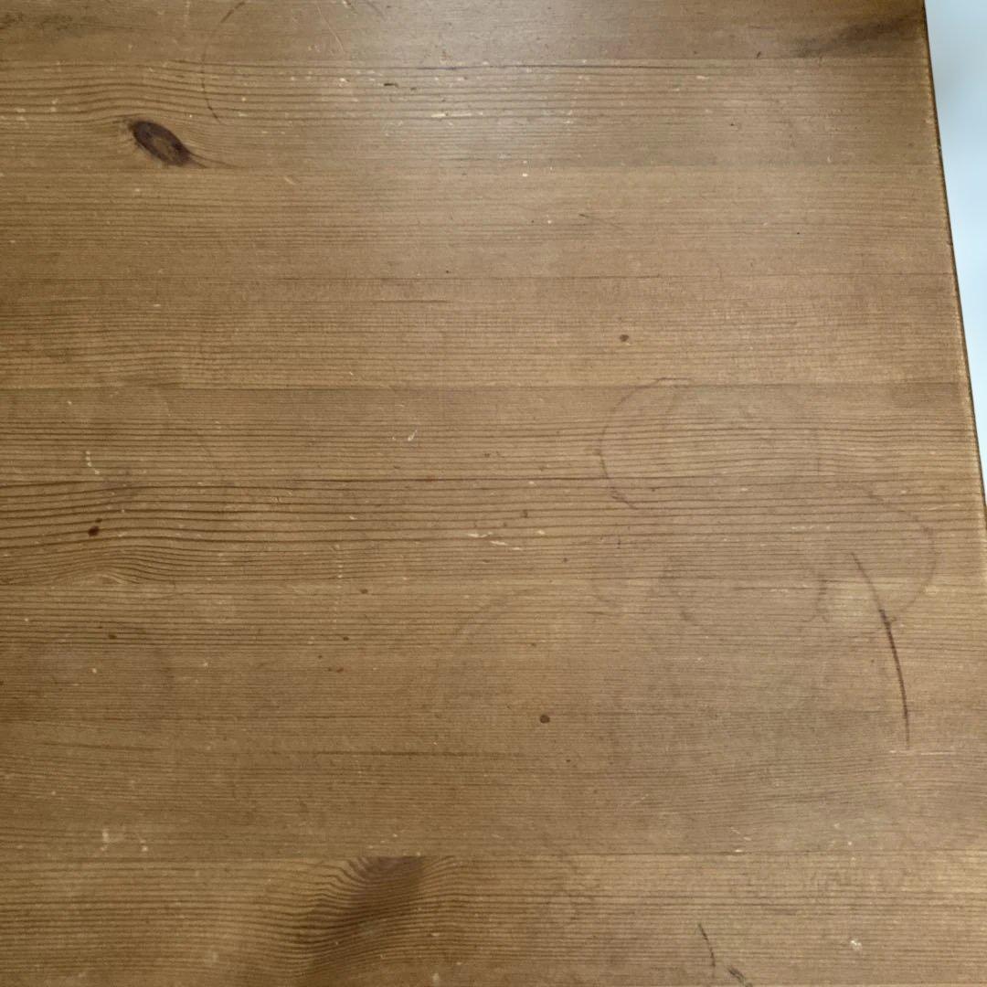 アメリカンカントリー調　パイン材　　折りたたみ式テーブル