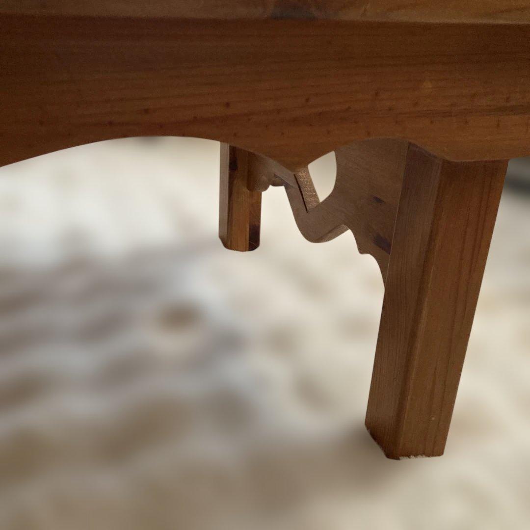 アメリカンカントリー調　パイン材　　折りたたみ式テーブル