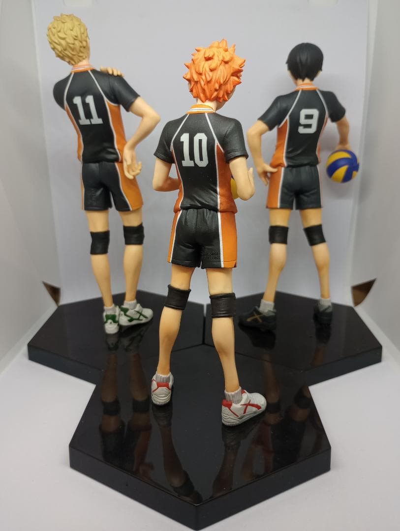 【美中古】ハイキュー!! DXFフィギュア 烏野高校レギュラー男子部員９人全員！