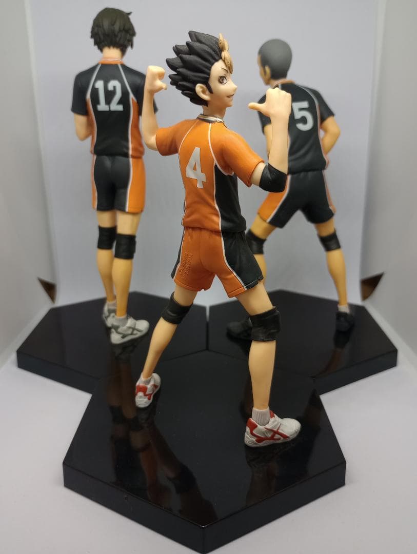 【美中古】ハイキュー!! DXFフィギュア 烏野高校レギュラー男子部員９人全員！