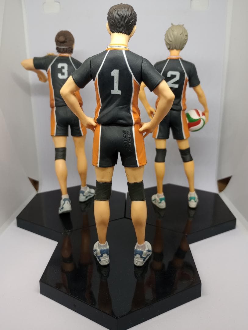 【美中古】ハイキュー!! DXFフィギュア 烏野高校レギュラー男子部員９人全員！