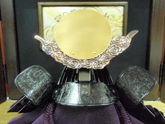 2千円値下！大越忠保作◆展示新品特価♪◆50巾 上杉謙信 収納兜飾り 五月人形◆