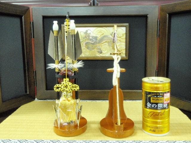 2千円値下！大越忠保作◆展示新品特価♪◆50巾 上杉謙信 収納兜飾り 五月人形◆