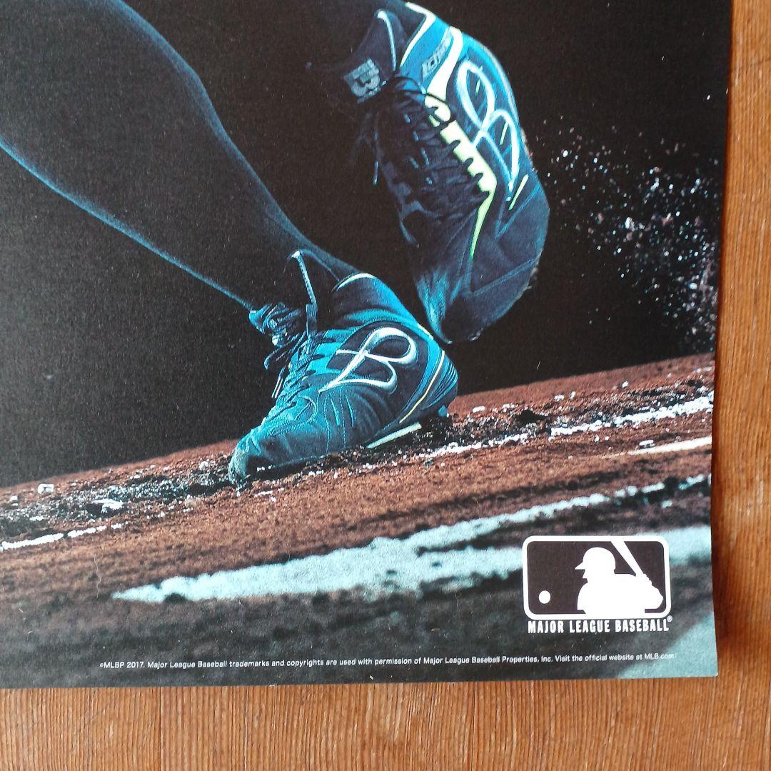 MLBP公認ポスター イチローポスター マイアミ・マリンズ NTT東日本