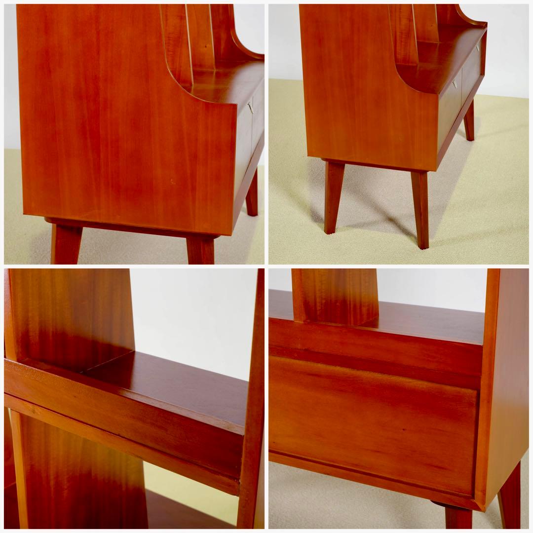 O 新品 シェルフ 飾り棚 収納棚 ディスプレイラック リビング収納 本棚 木製