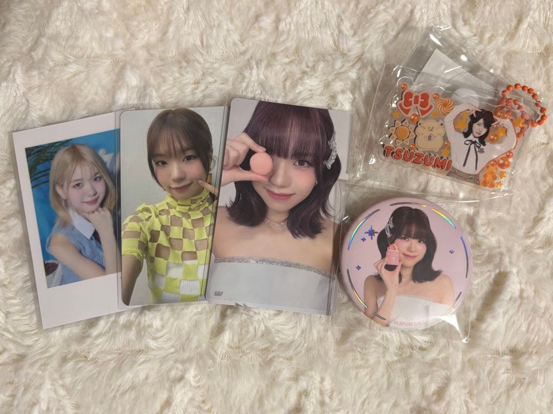 海老原鼓 ミーアイ ME:I トレカ 缶バッジ みてコレ - メルカリ