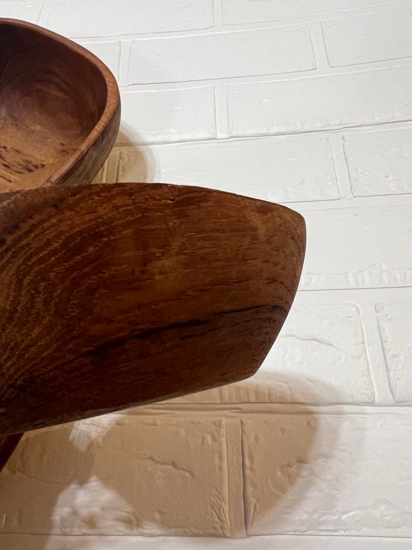 ボウル　タイ　天然木 サラダ　大鉢　器　サラダボウル　木製