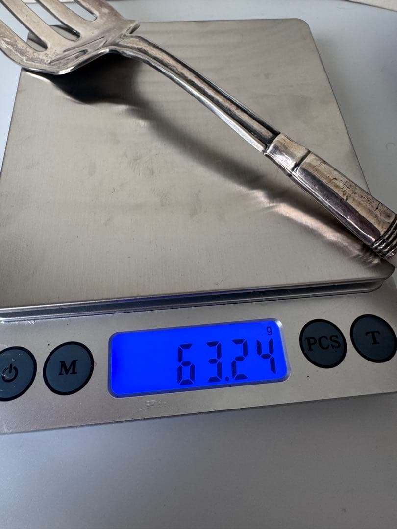 銀　sterling Tiffany & Co. 袋付き 白蝶貝　カトラリー