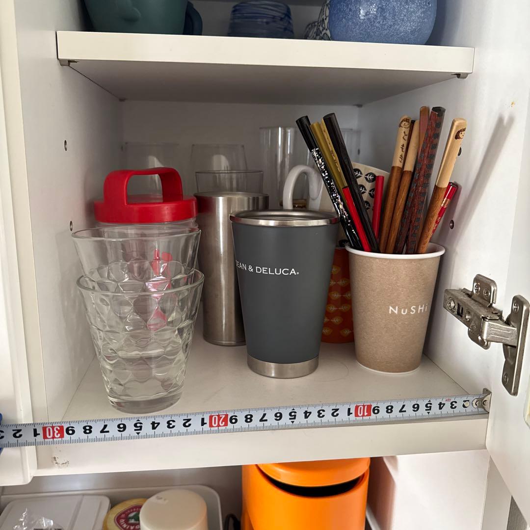 [12/9発送限定]ニトリ食器棚 横幅100cm 炊飯器可動収納 プラグ3つ