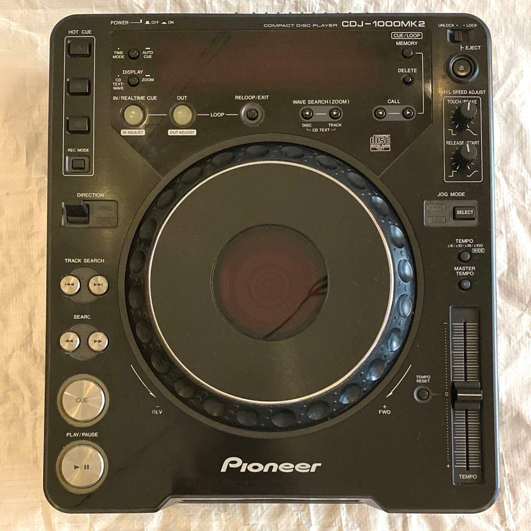 Pioneer CDJ-1000MK2 パイオニアCDJ中古2台セット DJ機材