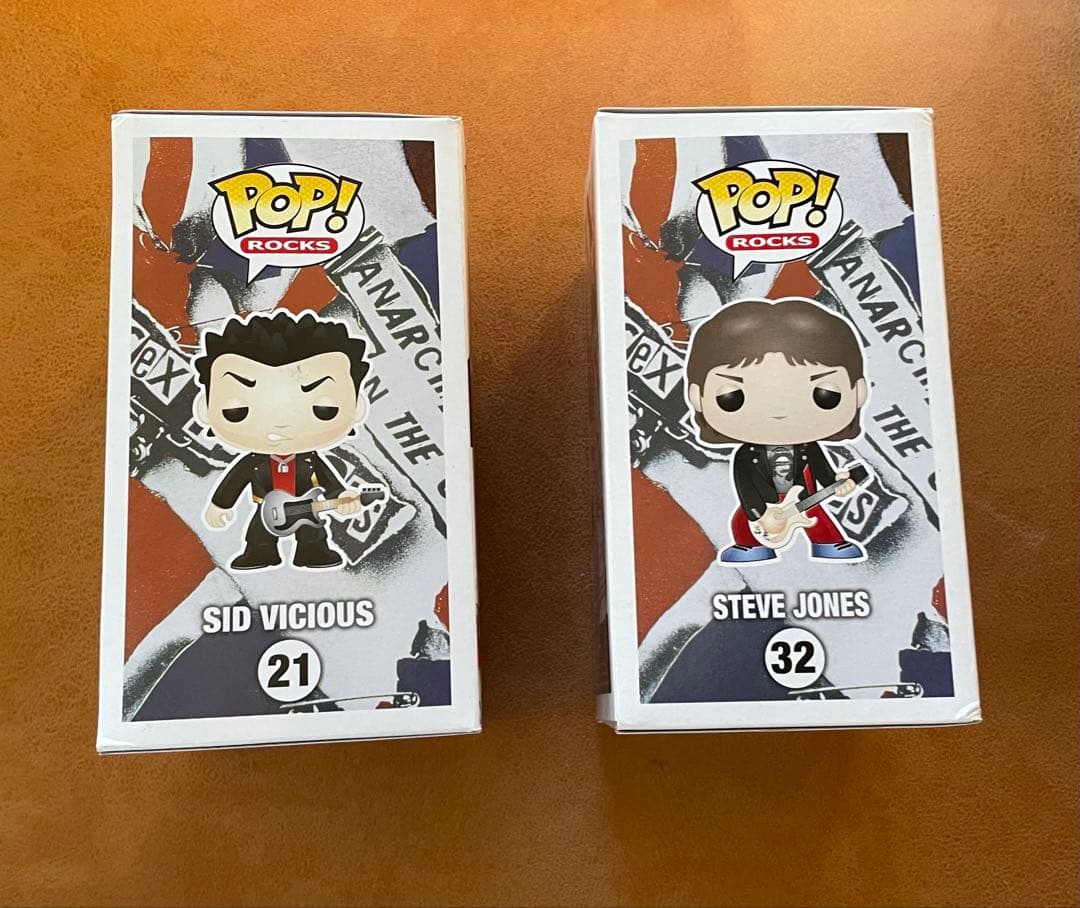 セックスピストルズ シドビシャス スティーブジョーンズ ファンコポップ