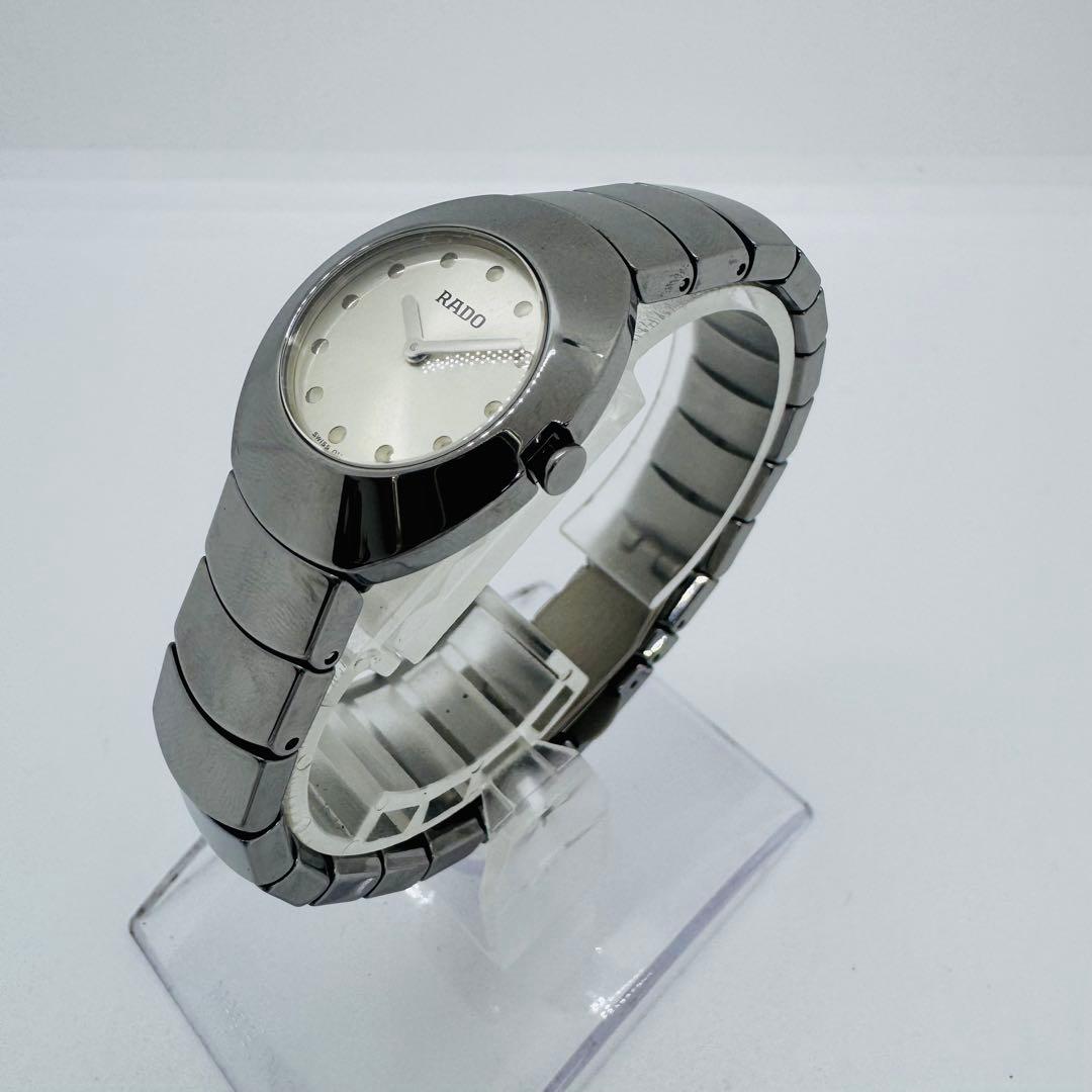 ✨RADO✨ラドー✨シルバー文字盤✨オベーション✨メンズ✨クォーツ✨腕時計✨