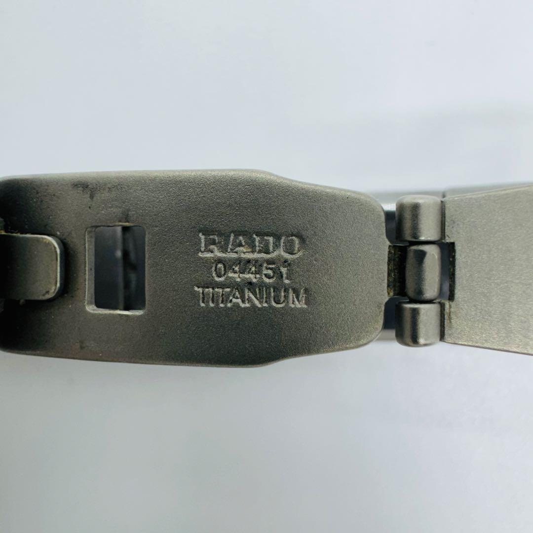 ✨RADO✨ラドー✨シルバー文字盤✨オベーション✨メンズ✨クォーツ✨腕時計✨