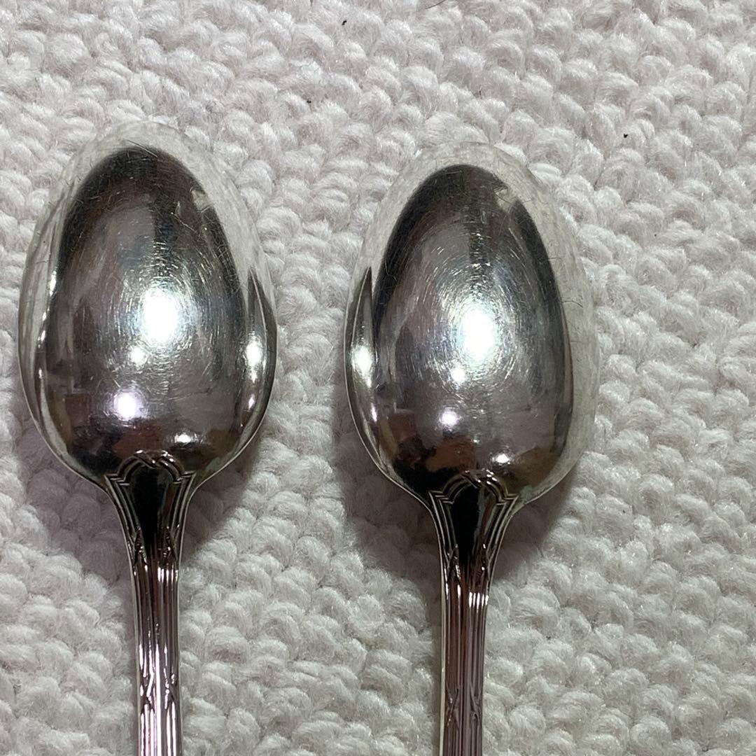 クリストフル　リュバン　コーヒースプーン2本　デザートフォーク1本　カトラリー