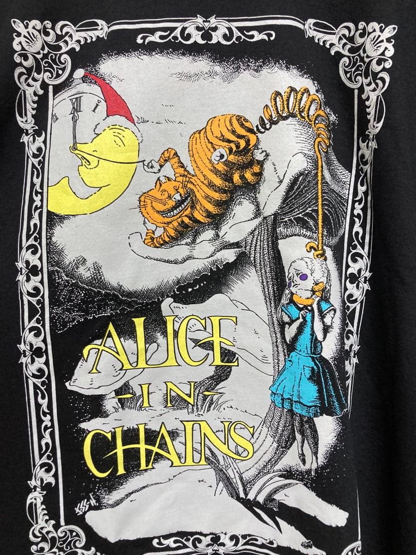 アリスインチェインズ　Alice In Chains ロングTシャツ　 L