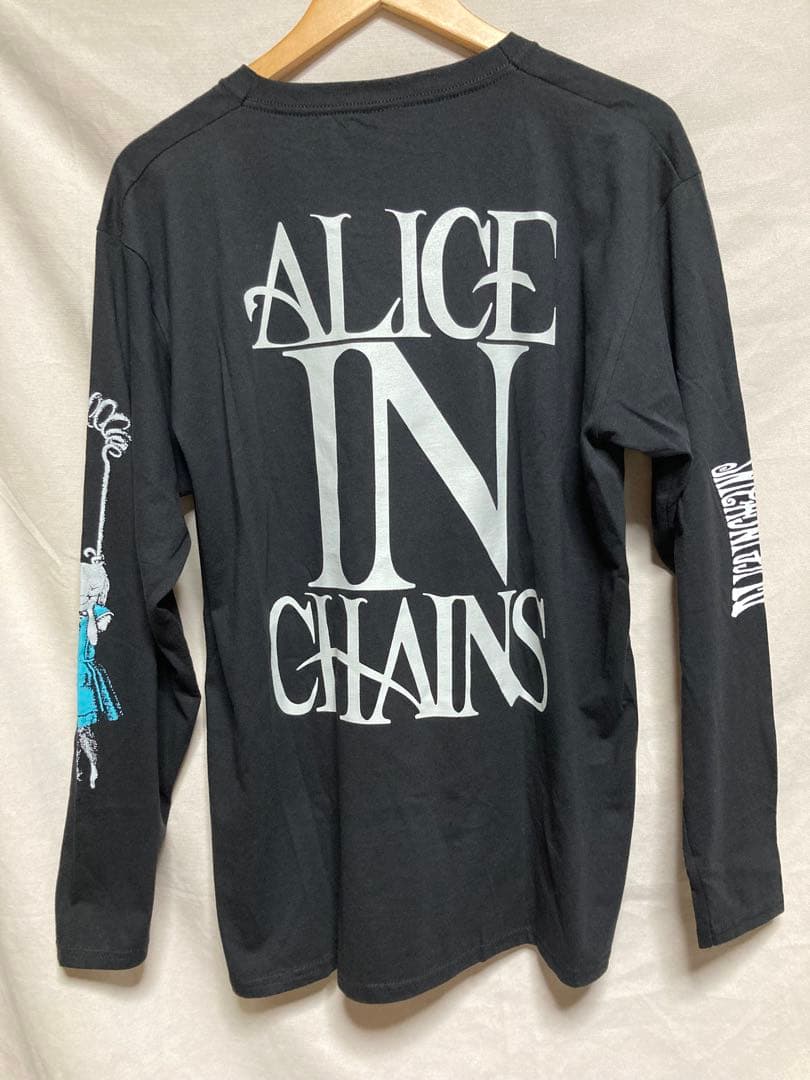 アリスインチェインズ　Alice In Chains ロングTシャツ　 L