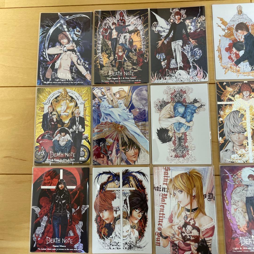 デスノートトレーディングカード スペシャルレア18種コンプセット
