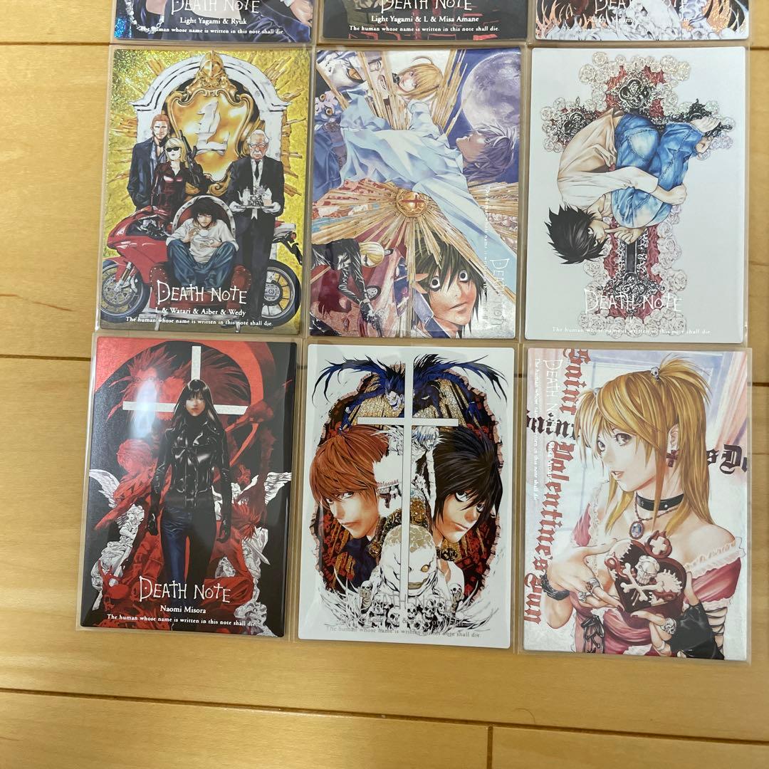 デスノートトレーディングカード スペシャルレア18種コンプセット