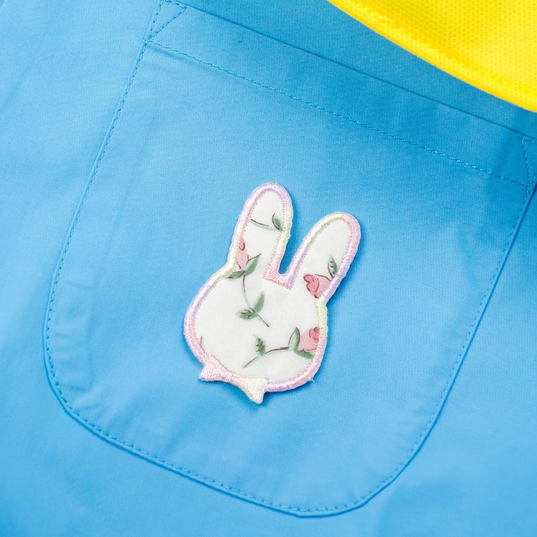 【L-5】動物ワッペン　★リバティ生地使用　アイロン　うさぎ　くま　ねこ　木馬