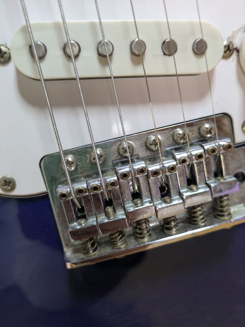 レジェンド　Legend　エレキギター　ブルー　ストラトキャスタータイプ