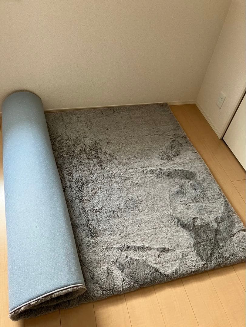 ウォッシャブルカステラグ M グレー 2000×1400 - メルカリ