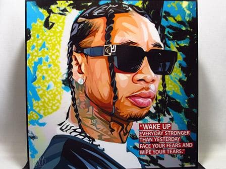 【ヒョウ・新品 No 712】 ポップアートパネル マイケル ジョーダン