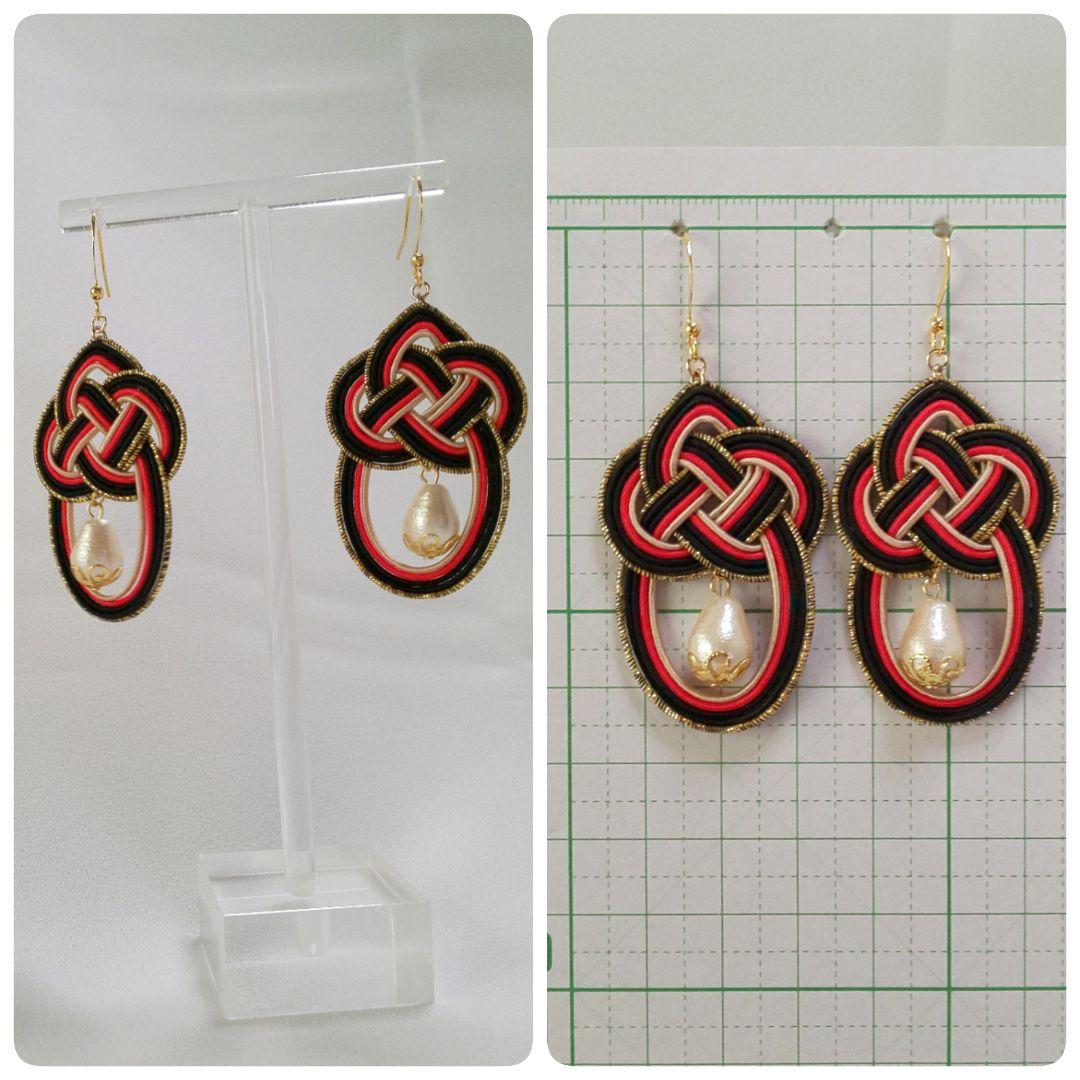 水引ピアス 水引-712