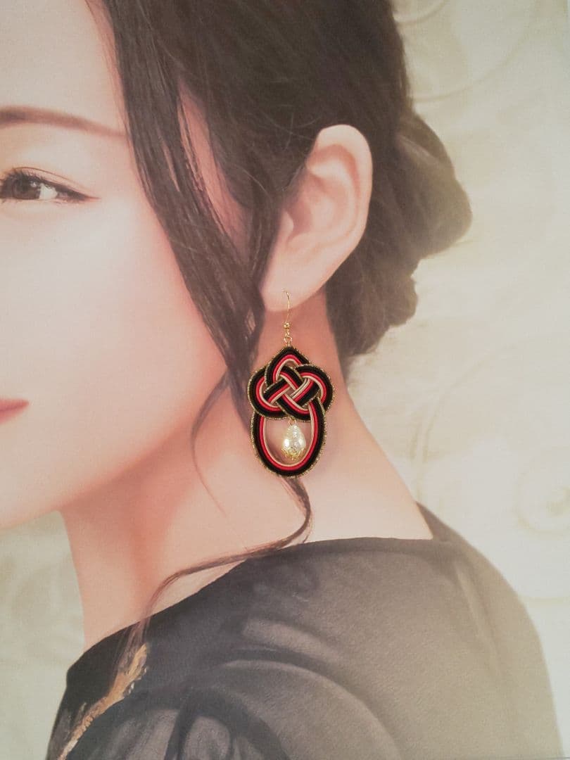 水引ピアス 水引-712