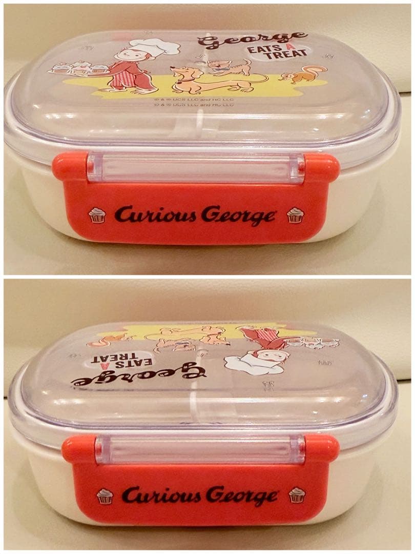 【最終価格‼️総額9,300円】おさるのジョージ お弁当 水筒 箸 ５点セット