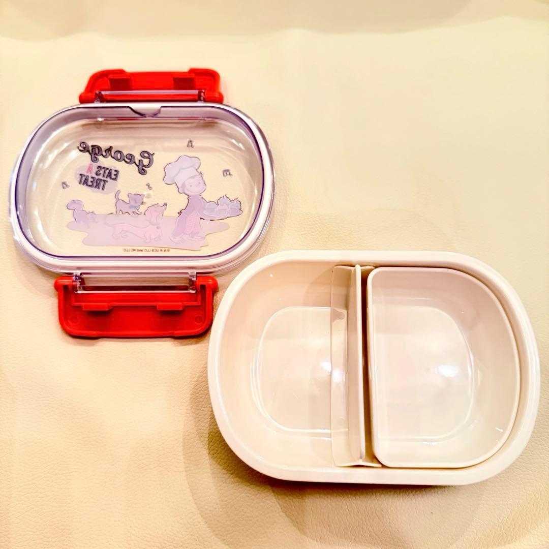 【最終価格‼️総額9,300円】おさるのジョージ お弁当 水筒 箸 ５点セット