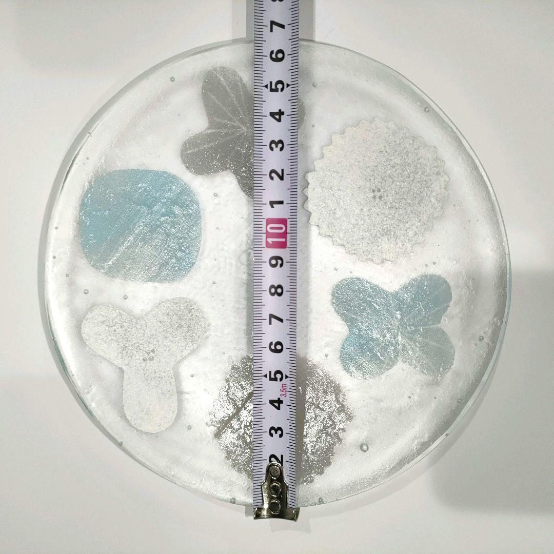 新品★八木麻子さん wreath プレート リース 水色　ブルー系