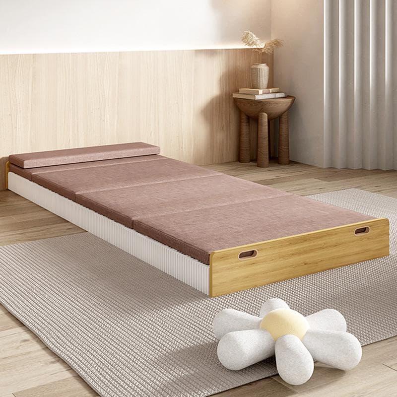 ペーパー折りたたみベッド幅60㎝高さ23㎝組立不要マットレス付き 軽量 通気性