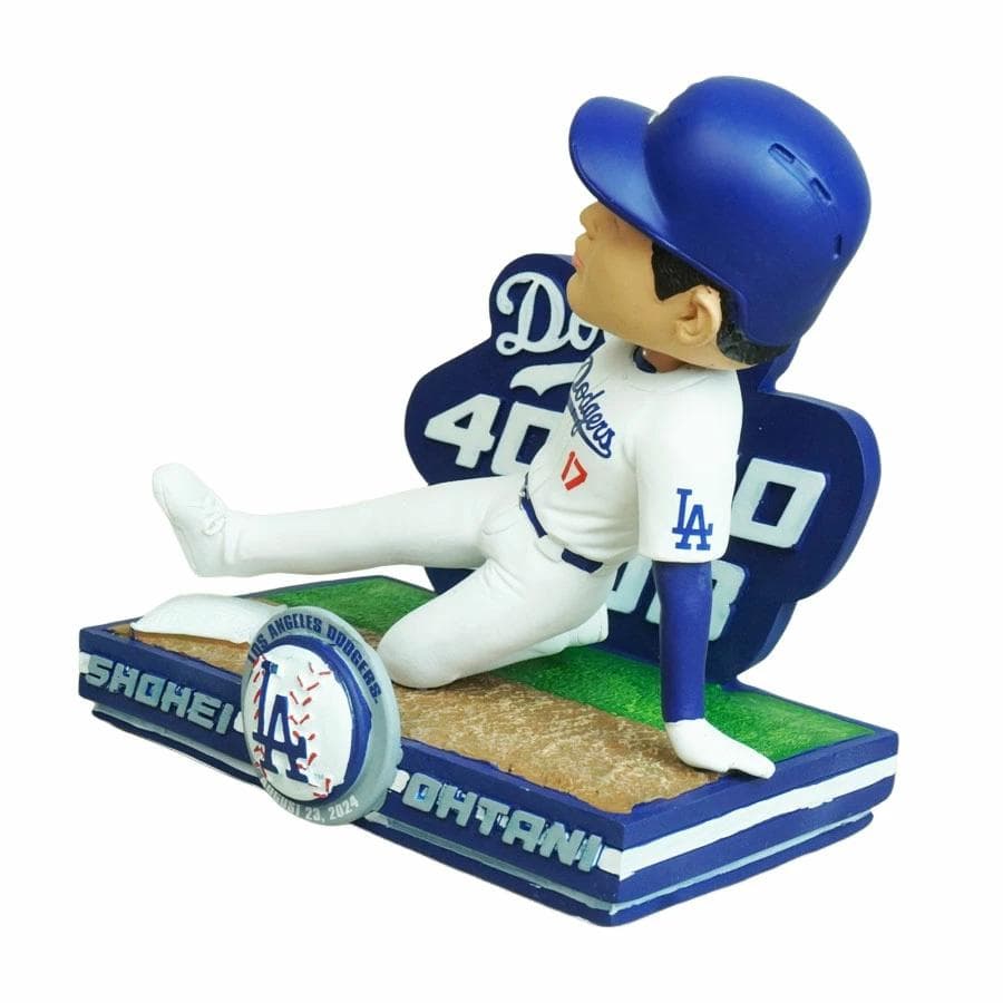 新品MLB公式ドジャース大谷翔平ボブルヘッド40/40 スライディング 8