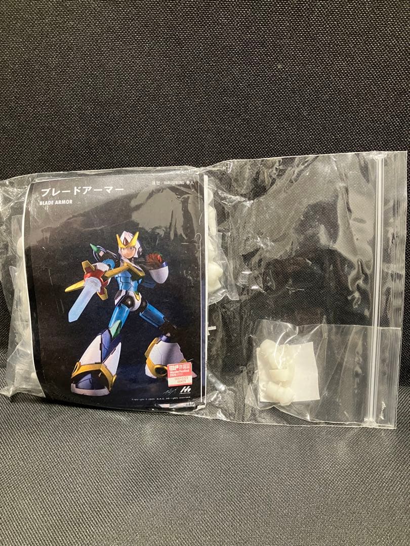 WF2026冬 春男 HYO 『ロックマンX6』ブレードアーマー　未塗装