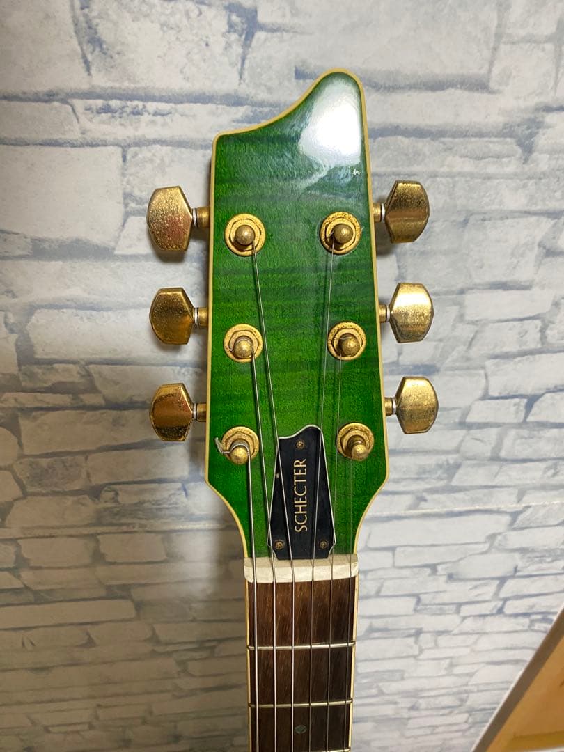 Schetter FA-TL スパークリンググリーンギター - メルカリ