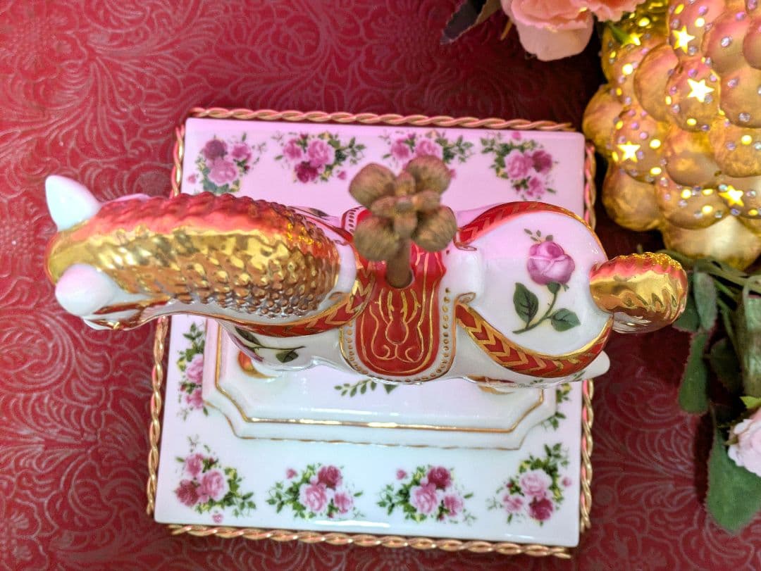 お値下げ✾ロイヤルアルバート✾【木馬】✾自宅保管品 - メルカリ