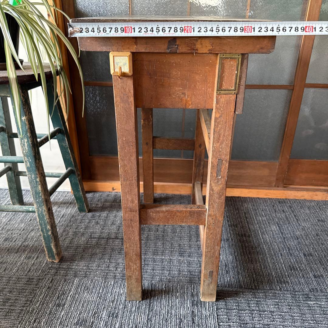 学校机&椅子セット　昭和レトロ　　　ヴィンテージ