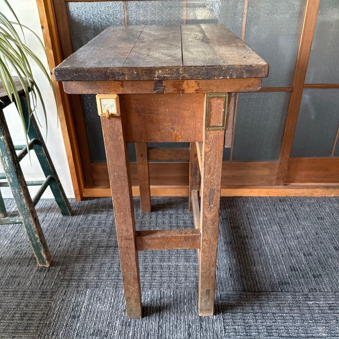 学校机&椅子セット　昭和レトロ　　　ヴィンテージ