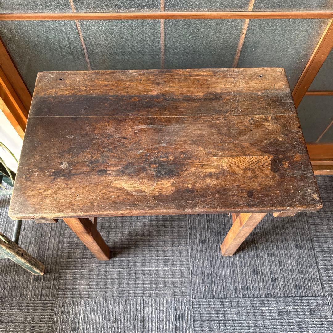 学校机&椅子セット　昭和レトロ　　　ヴィンテージ