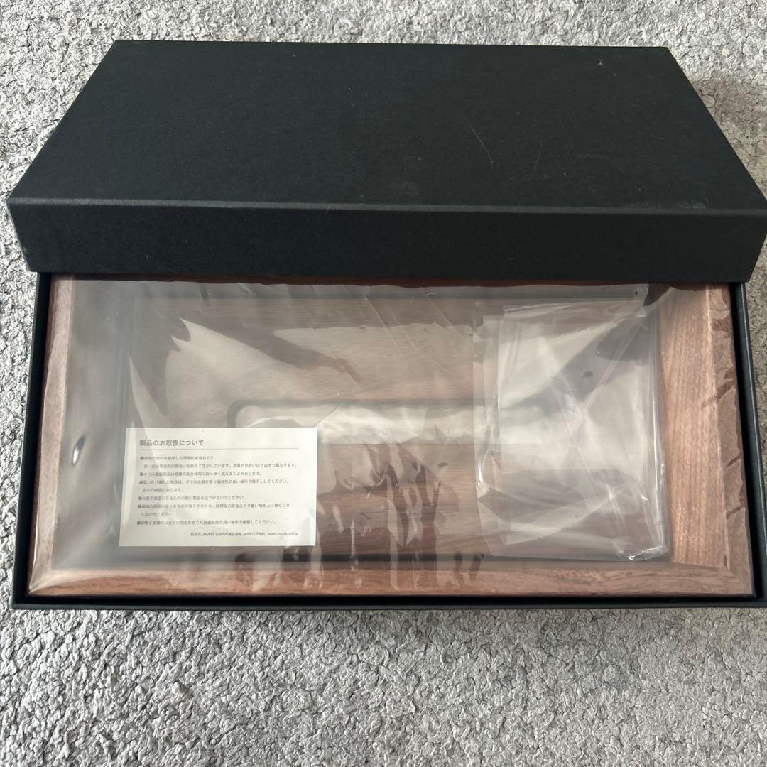 マスターウォール　ティッシュボックス（ダークブラウン）