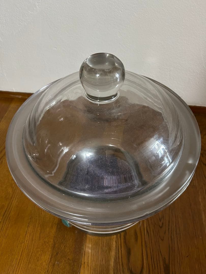 ガラス製デシケーター　キャニスター