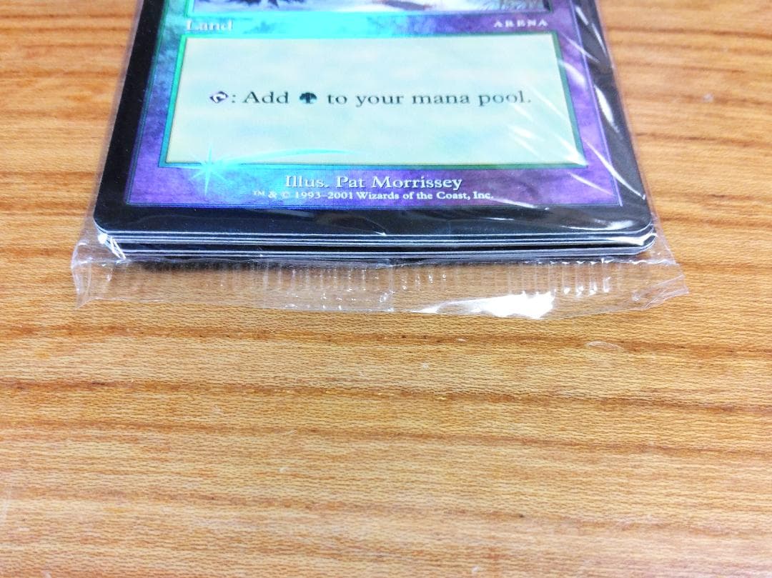 未開封 アリーナ 森 10枚入りパック FOIL アイスエイジ