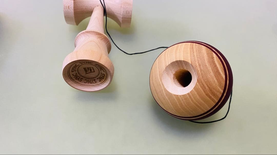 【レア】　su-Lab けん玉　kendama friction clear