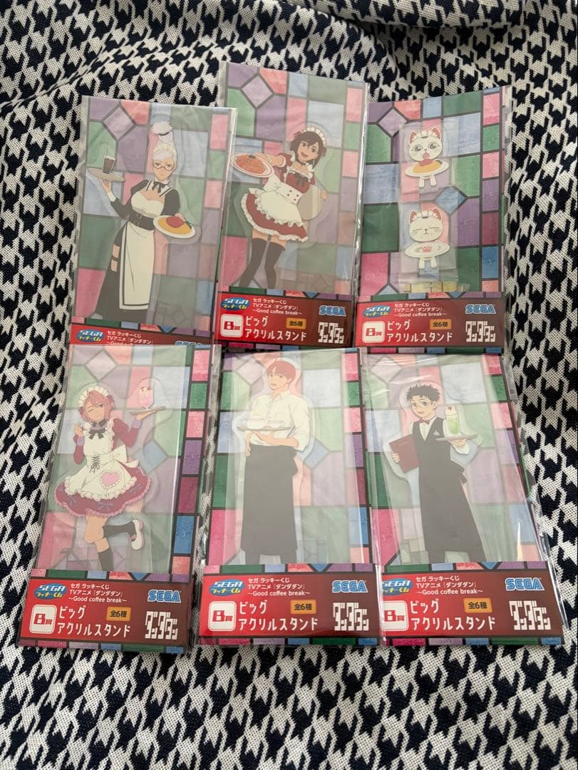 セガラッキーくじ ダンダダン B賞 ビッグアクリルスタンド 6種 - メルカリ