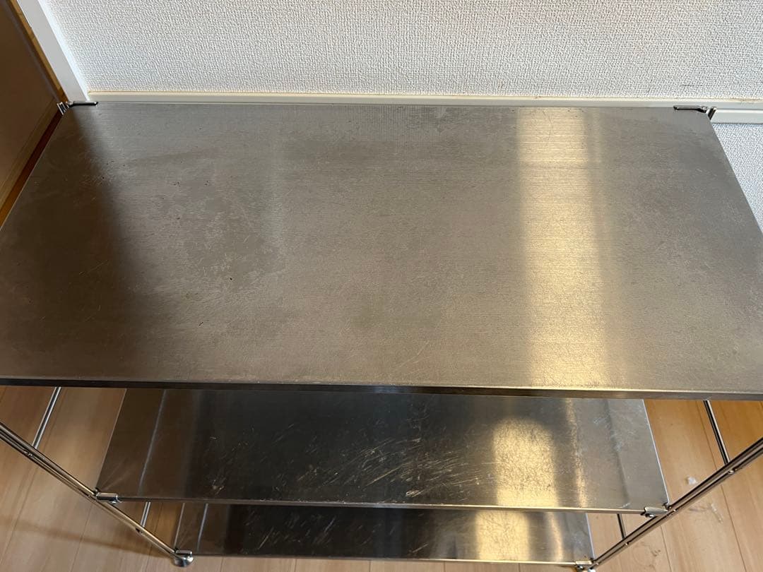 無印良品 ステンレスユニットシェルフ 86×41×83 2個セット