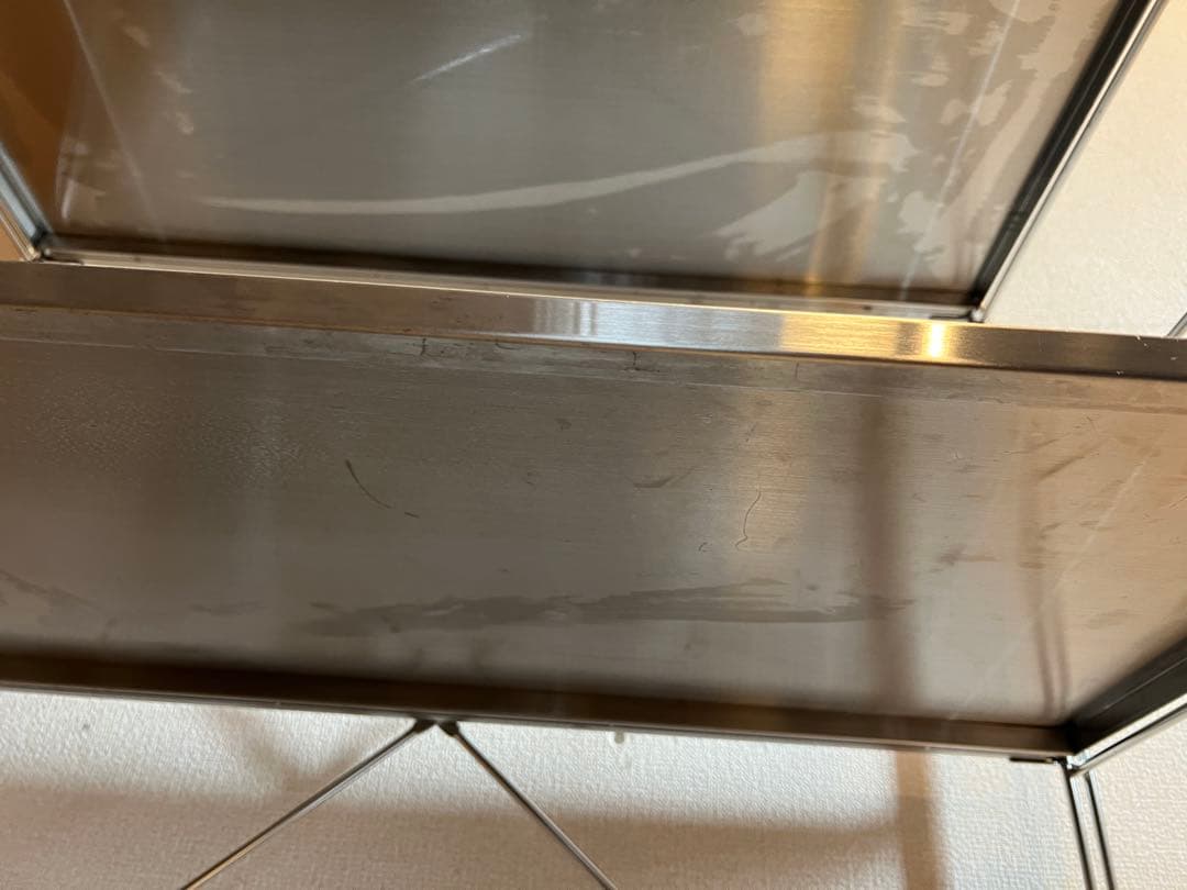 無印良品 ステンレスユニットシェルフ 86×41×83 2個セット