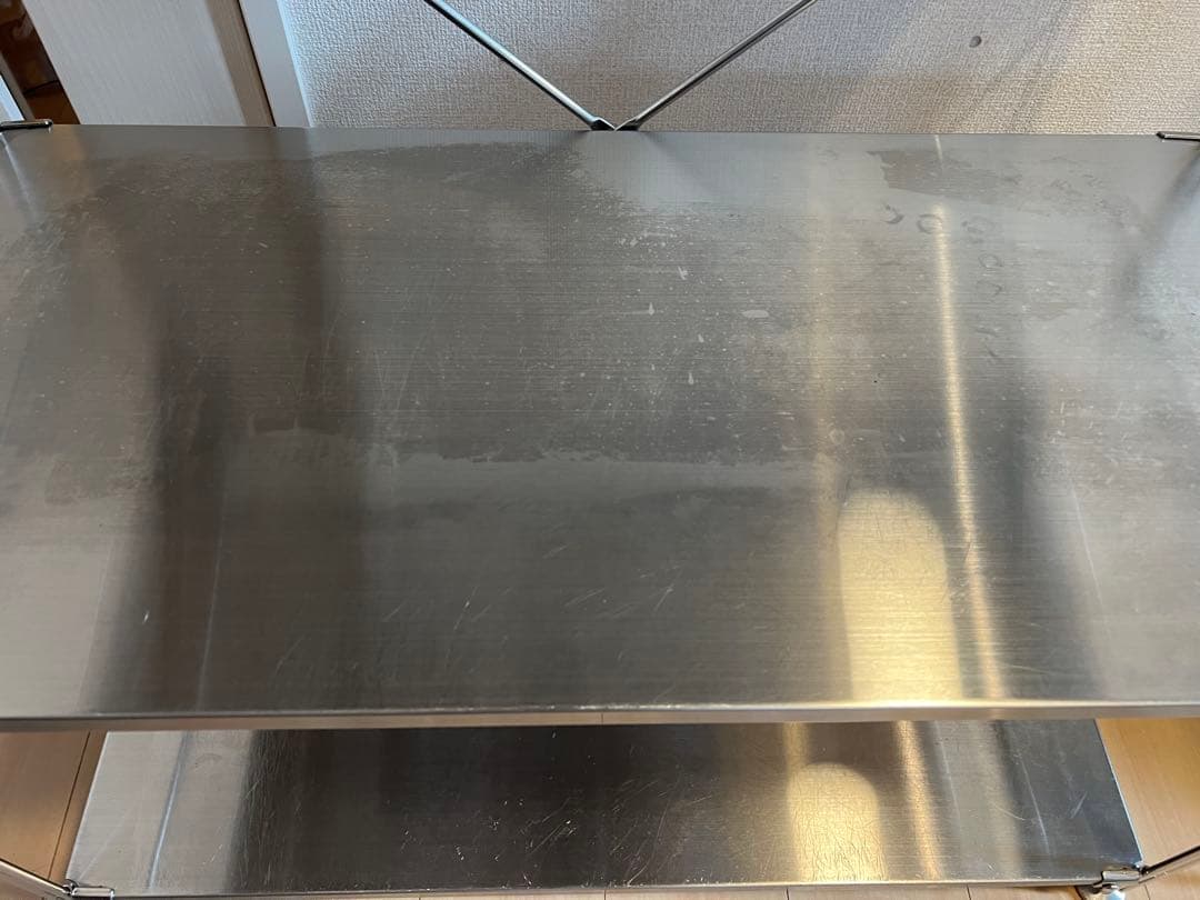 無印良品 ステンレスユニットシェルフ 86×41×83 2個セット