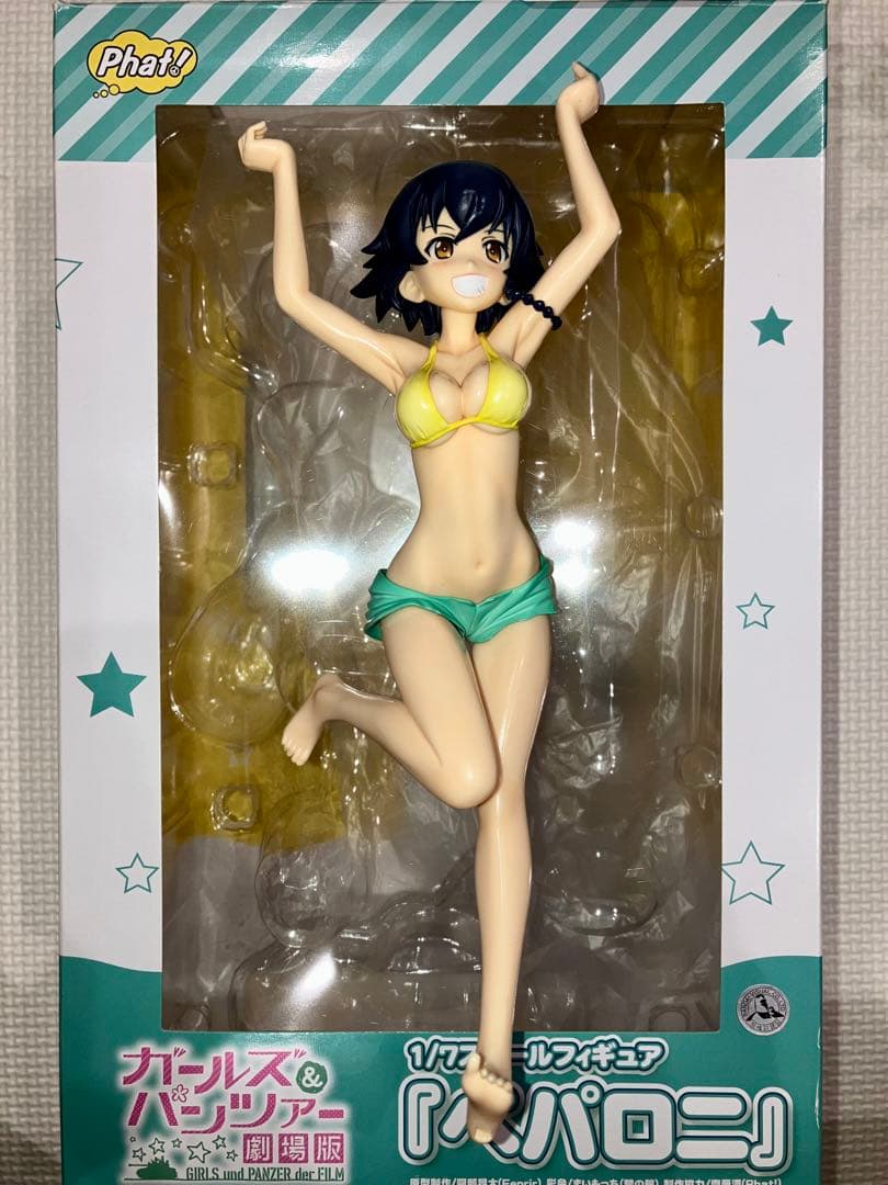 ガールズアンドパンツァー Phat! ペパロニ 1/7スケールフィギュア