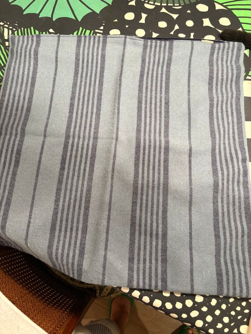 最高級カシミア　クッションカバー　malo マーロ イタリア製　カシミア100%