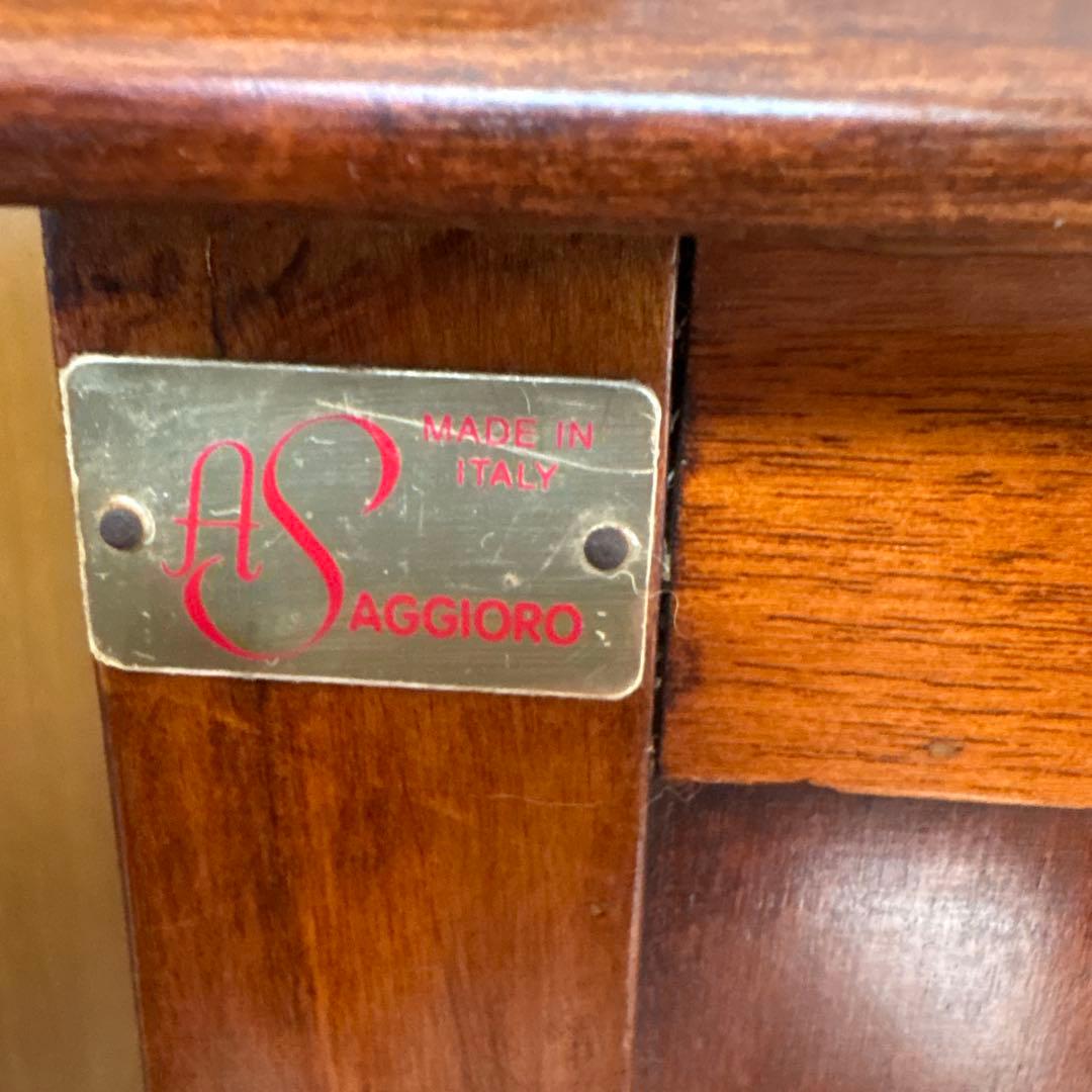 イタリア製　木製サイドボード As aggioro象嵌細工